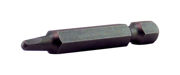 Irwin Square #1 S X 2 in. L Power Bit Steel (Pack of 10)