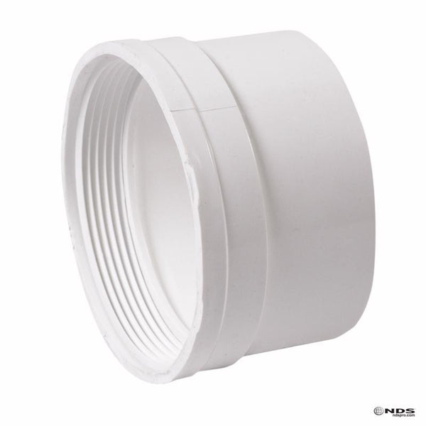 Adaptador de tubería de PVC FPT de 4 pulg. de diámetro, NDS Schedule 35, 1 unidad (paquete de 1) - Oferta de la semana