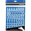 Hillman 1 in. White Vinyl Self-Adhesive Letter and Number Set 0-9, A-Z 228 pc (Pack of 6)
