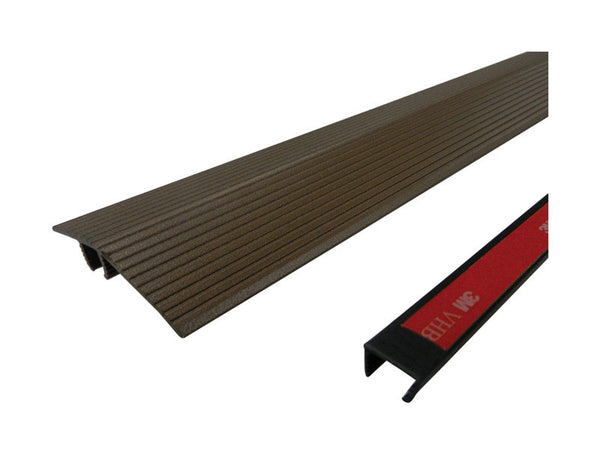 M-D Building Products CINCH 0.5 in. H X 1.875 in. W X 36 in. L Spice Aluminum Fluted Reducer