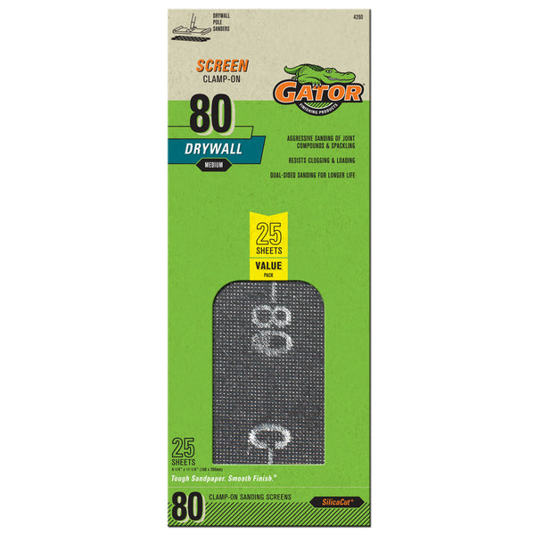 Sandscreen 4-1/4"80G (Pack of 25).