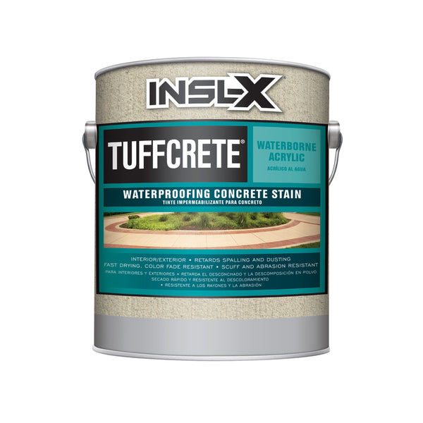 Insl-X TuffCrete Desert Sand Water-Based Acrylic Waterproofing Concrete Stain 1 gal (Pack of 4)