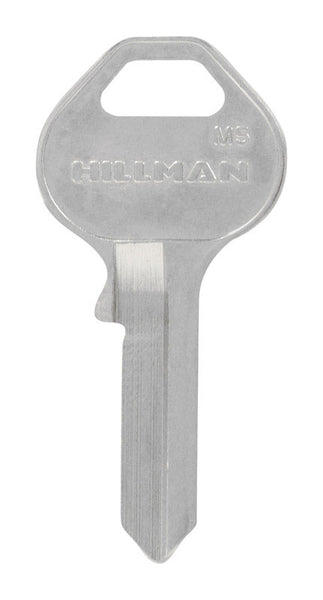 Candado Hillman con llave universal en blanco de un solo lado (paquete de 10)