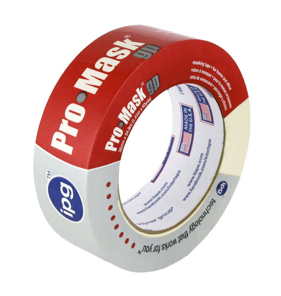 IPG 1.41 in. W X 60 L Beige Medium Strength Masking Tape 1 pk
