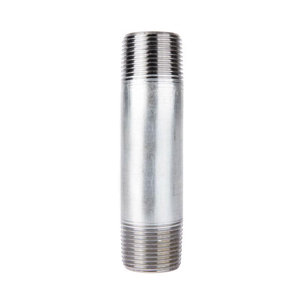 Boquilla de acero galvanizado de 1-1/2 pulg. MIP cada una X 1-1/2 pulg. D MIP de STZ Industries de 5 pulg. L