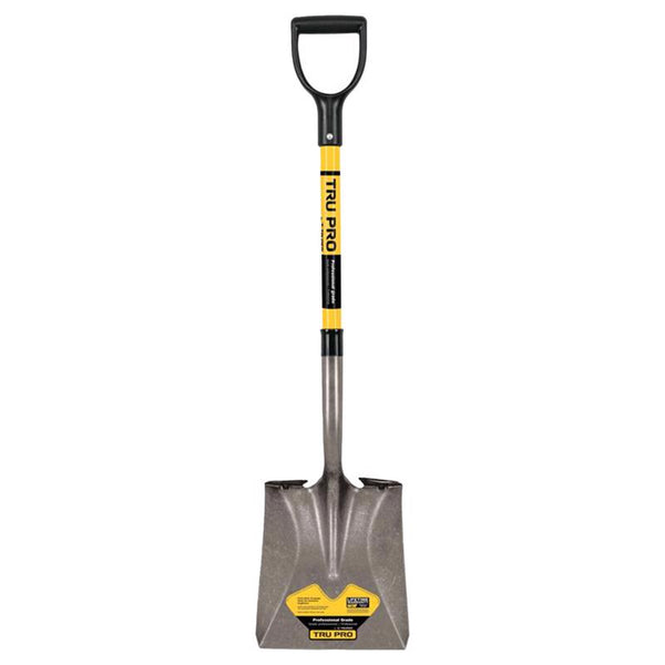 Truper Tru-Tough 41 in. Steel Square Transfer Shovel Fiberglass Handle (Pack of 6)