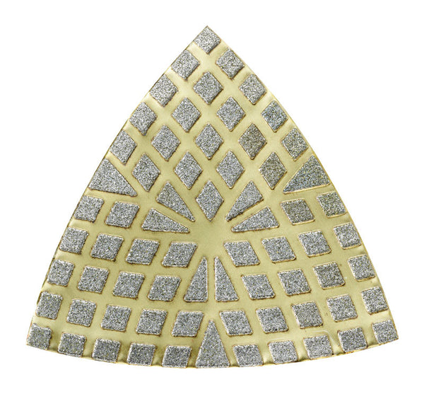 Triángulo de lijado de detalles de malla abrasiva de grano 60 de 3,5 in, LX y 3,5 in, de Dremel Multi-Max, paquete de 1