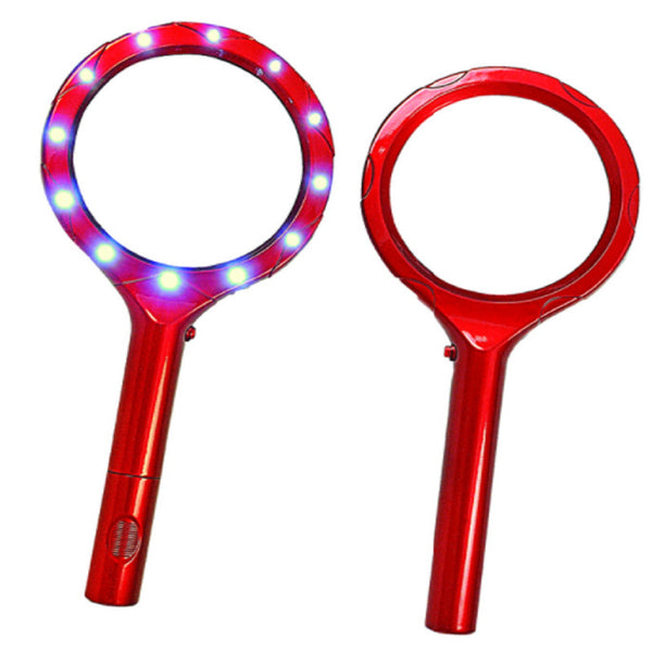 Home Plus LED Round Magnifying Glass 12 pk (Pack of 12)