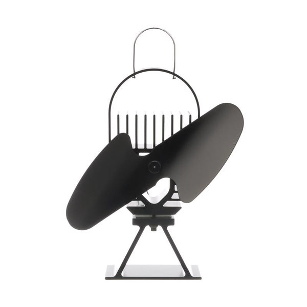 Ventilador de estufa de leña alimentado por calor de aluminio Ecofan Air Deco II