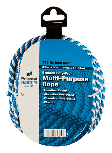 DERBY DE CUERDA 3/8"X50' AZUL