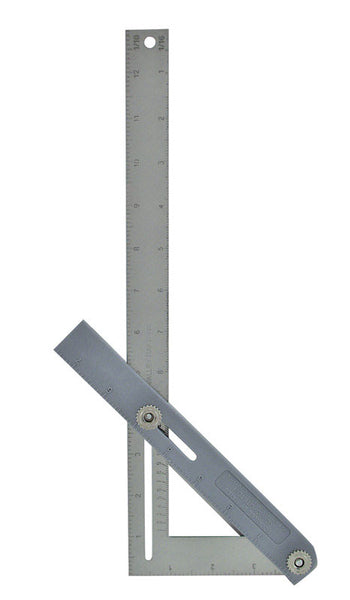 Escuadra multiusos de aluminio Mayes de 13-1/2 pulg. de largo y 1-1/3 pulg. de alto