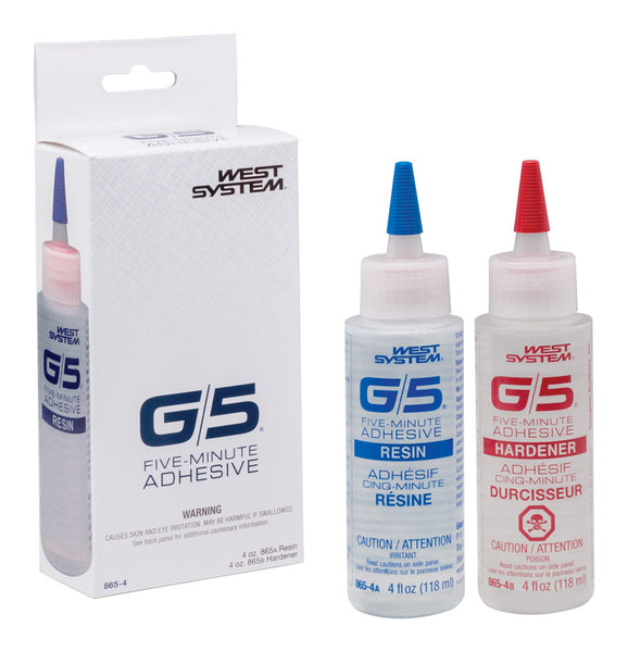 West System G/5 High Strength Glue Clear Adhesive Kit 2 pk