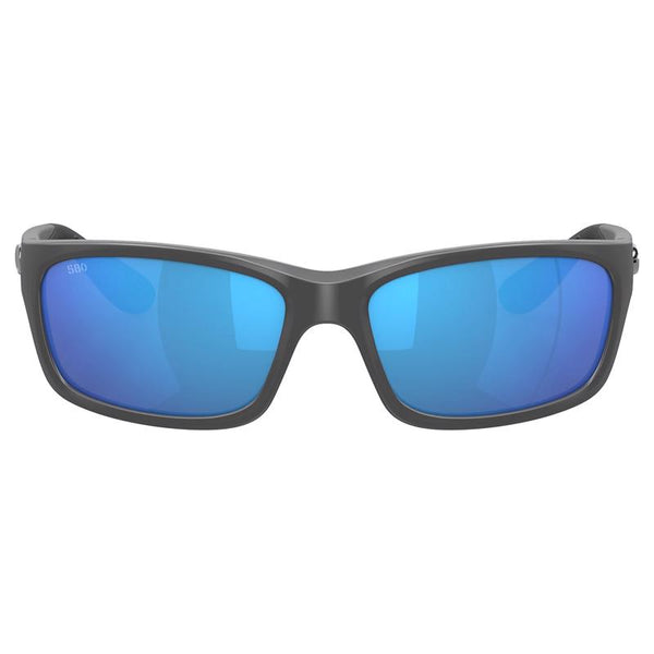 Gafas de sol polarizadas Costa Jose con marco negro y lentes azules