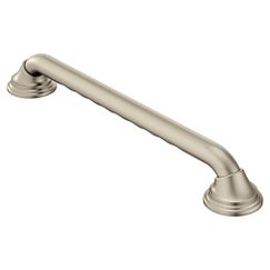 BRUSHED NICKEL 24" DESIGNER GRAB BAR