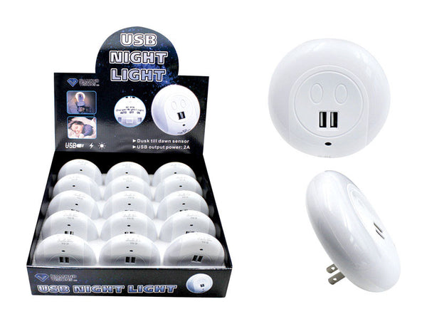 Diamond Visions USB Charger/Night Light (Pack of 15)