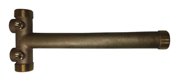 Cruz de tanque de 1-1/2 pulg. de Campbell Brass