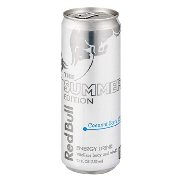 Red Bull Summer Edition Coconut Berry Energy Drink 12 oz (Pack of 24)