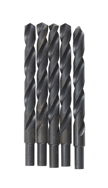Irwin 15/32 in. S X 5-3/4 in. L High Speed Steel Drill Bit (Pack of 6)