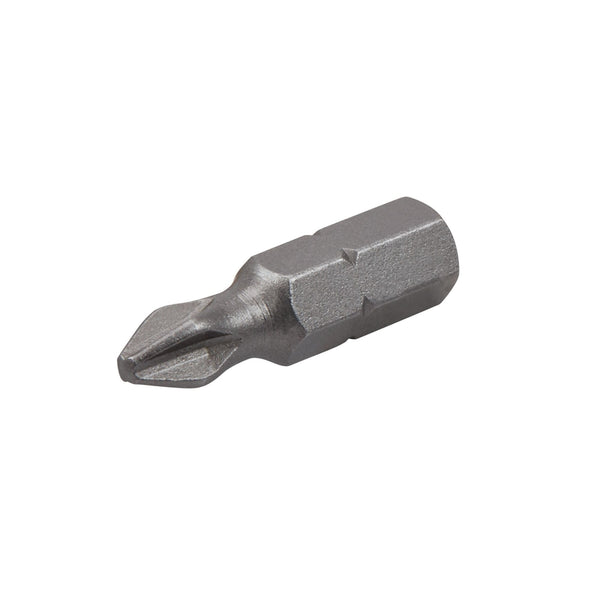 Broca de inserción Irwin Phillips n.° 2 SX de 1 pulg. en L, acero para herramientas S2 (paquete de 25)