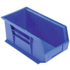 Contenedor de almacenamiento de herramientas Quantum Storage de 8-1/4 pulg. de ancho x 6-3/4 pulg. de alto, polipropileno, 1 compartimento, color azul