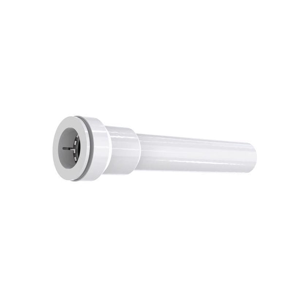 Tubo de extensión de plástico Keeney Insta Plumb de 1-1/4 pulg. de diámetro x 8 pulg. de largo - Oferta de la semana