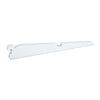 Organized Living Freedom Rail Steel White Ventilated Bracket 500 lbs. Capacity 12 L in.