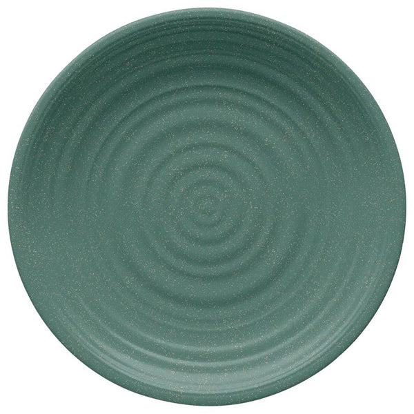 TarHong Teal Bamboo Planta Artisan Salad Plate 8.5 in. D 1 pk (Pack of 6)