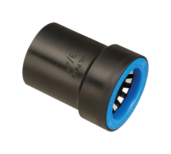 Orbit Blu-Lock 3/4 in. Push T X 3/4 in. D Slip Adapter (Pack of 10).