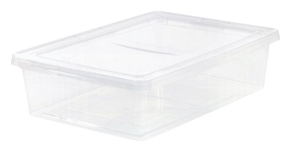 CAJA DE ALMACENAMIENTO TRANSPARENTE DE 28 QT