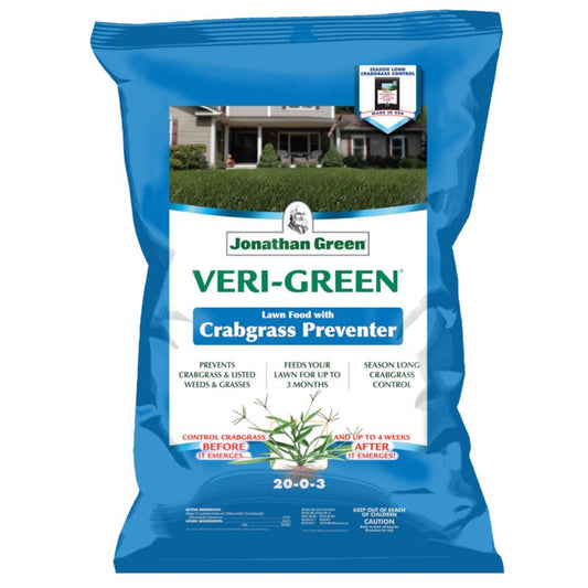 Jonathan Green Veri-Green Crabgrass Preventer Lawn Food For All Grasses 15000 sq ft