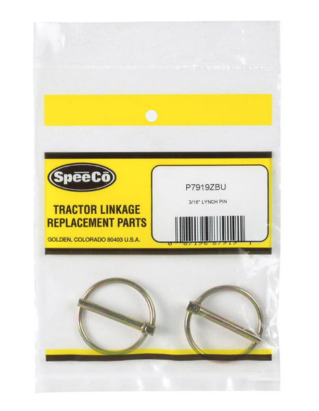 SpeeCo Zinc Plated Lynch Pin