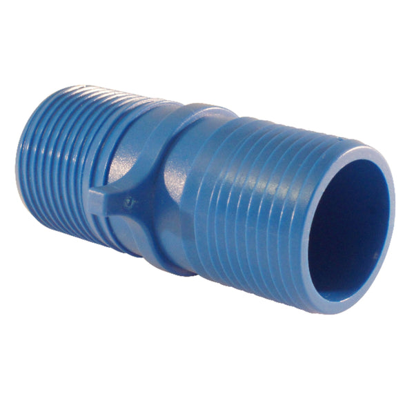 Acoplamiento de acetal Apollo Blue Twister de 1-1/2 pulg. con inserto en X de 1-1/2 pulg. de diámetro (paquete de 1) - Oferta de la semana