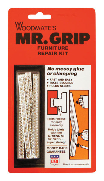 Woodmate's Steel High/Low Thread Flexible Screw Hole Repair Kit 1/2 Dia. x 4 L in.
