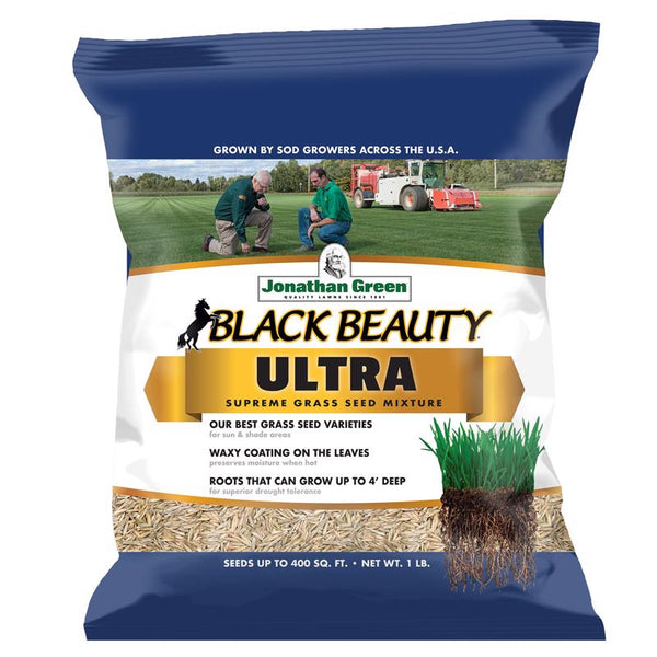 Jonathan Green Black Beauty Ultra Supreme Grass Seed Blend, 1 lb.