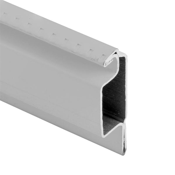 Marco para mosquitero de aluminio blanco Prime-Line de 1 pulg. de ancho x 5/16 pulg. de largo, 1 paquete