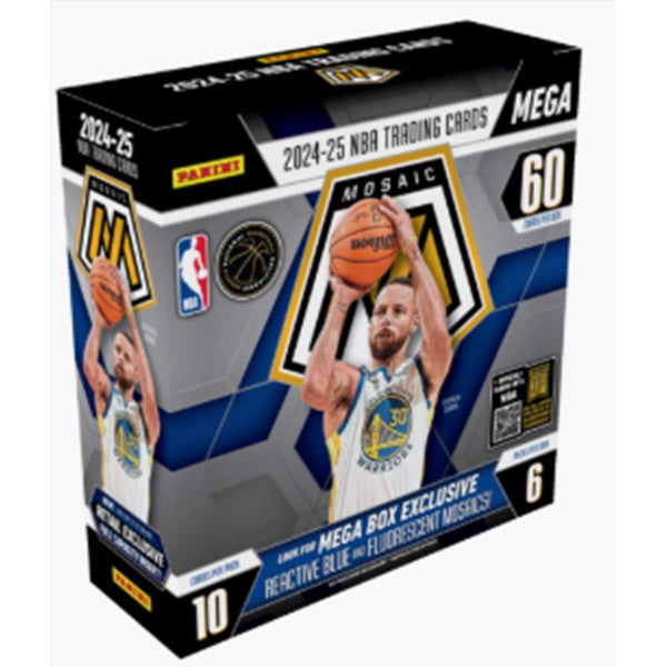Panini Mosaic NBA 2024/25 - Megacaja de cartas coleccionables de baloncesto, multicolor, 60 unidades (paquete de 20)