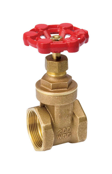 B&K ProLine 2 in. FIP Brass Gate Valve