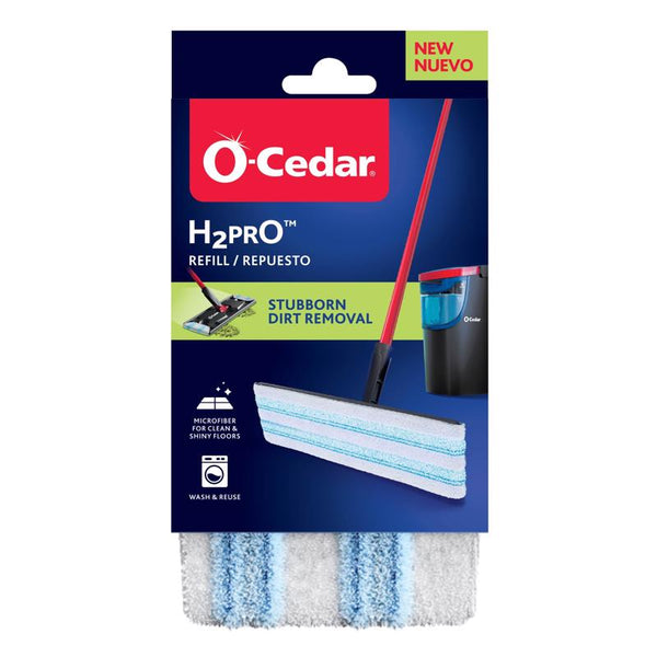 Repuesto de trapeador de microfibra O-Cedar H2Pro (paquete de 1)