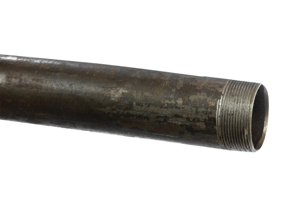 Tubería de acero negra de 1-1/4 pulg. de diámetro y 21 pies de largo para uso doméstico de United Pipe & Steel