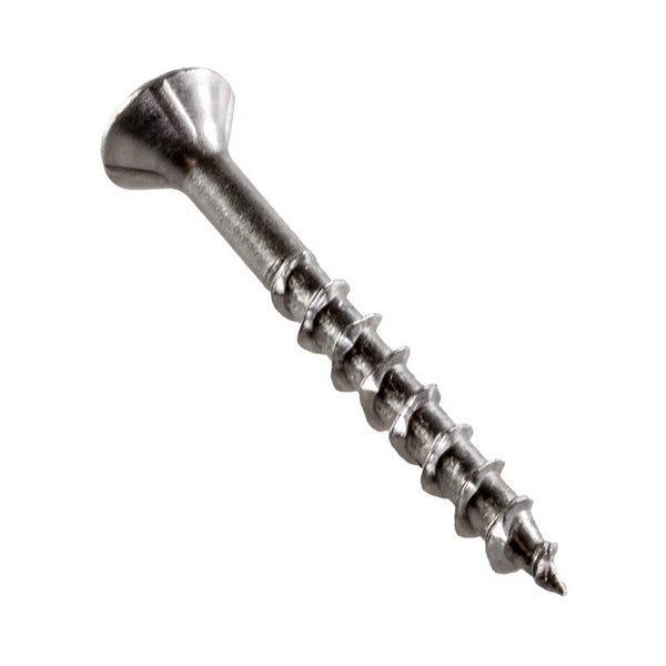 Tornillos para terraza Simpson Strong-Tie de cabeza plana con lóbulo en L, n.° 8, 1-5/8 pulg., 1 lb, paquete de 150 - Oferta de la semana