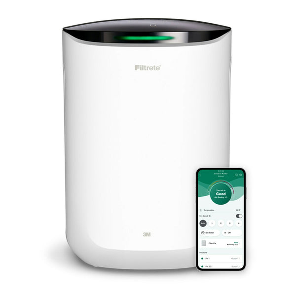 Purificador de aire inteligente Filtrete Carbon True HEPA de 14,2 m²