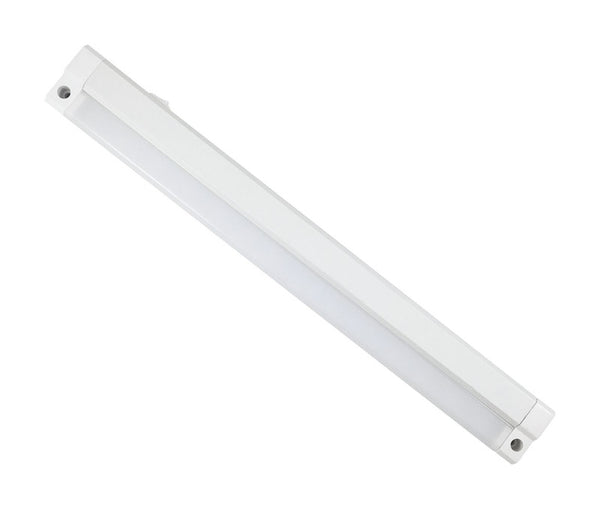 Tira de luces LED enchufables Amertac de 15 pulgadas de largo y 420 lm, color blanco
