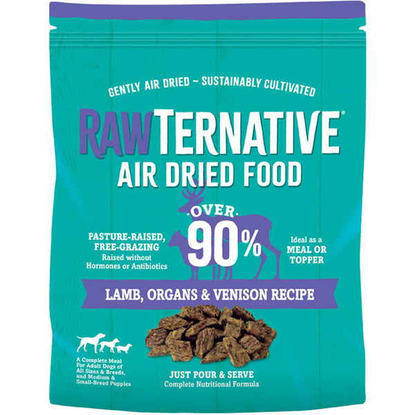 Alimento para perros secado al aire Rawternative