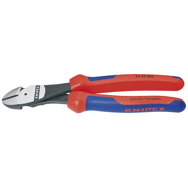 Cortador de alambre diagonal en ángulo de 8 pulg. de Knipex