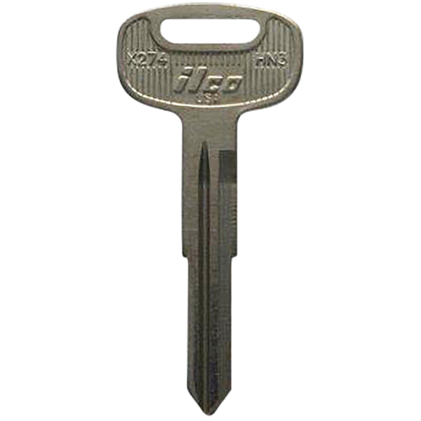 Hillman KeyKrafter Automotive Key Blank 2061 HN3 Double For Hino (Pack of 4).