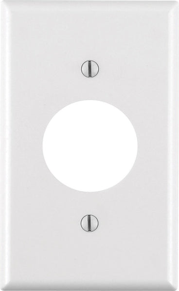 Placa de pared de plástico Leviton blanca de 1 unidad (paquete de 1) - Oferta de la semana