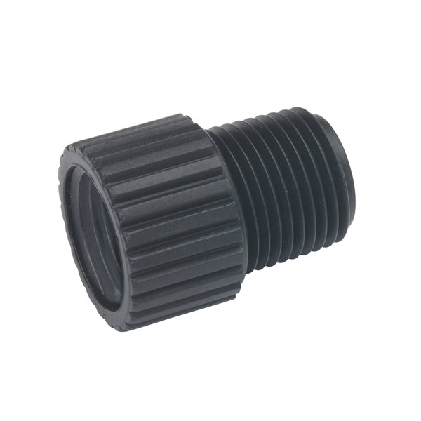 Extensión de tubo vertical de polietileno B&K de 1/2 pulg. FIP cada uno X 1 pulg. D MIP, paquete de 1