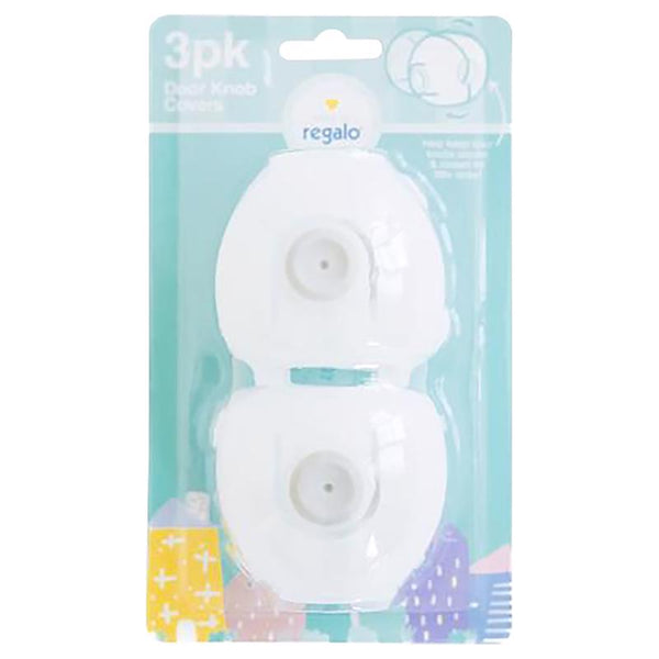 Fundas de plástico transparente para perillas de puerta de Regalo, paquete de 3