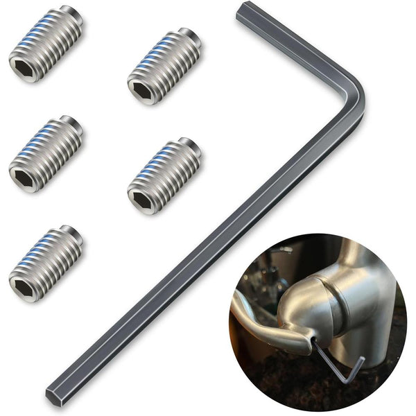 Moen 155023 Handle Set Screw Kit for Kitchen and Bathroom Faucets – Genuine Replacement Part