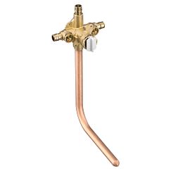 Posi-Temp(R) 1/2" cold expansion PEX connection includes pressure balancing